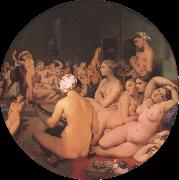 Jean-Auguste Dominique Ingres The Turkish bath oil